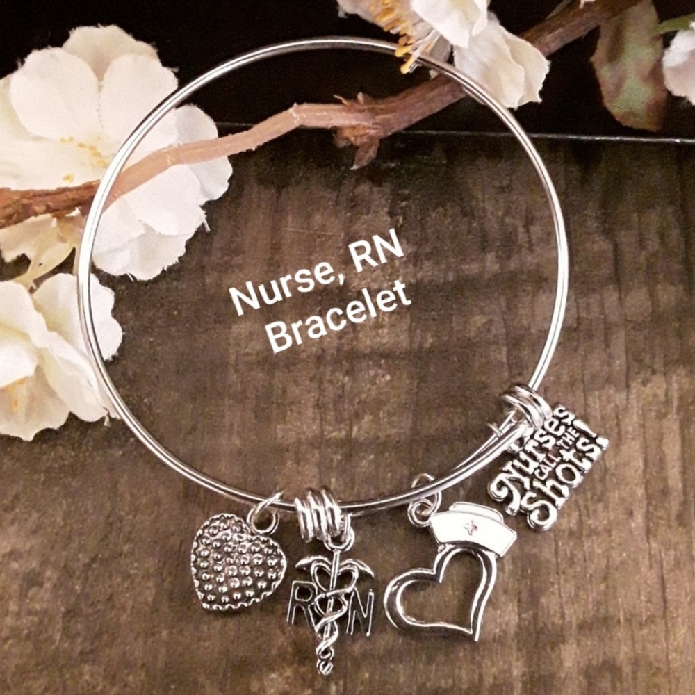 NEW 316L RN  Expandable Charm Bracelet